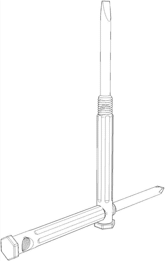 Labor-saving mini-screwdriver suitable for old people