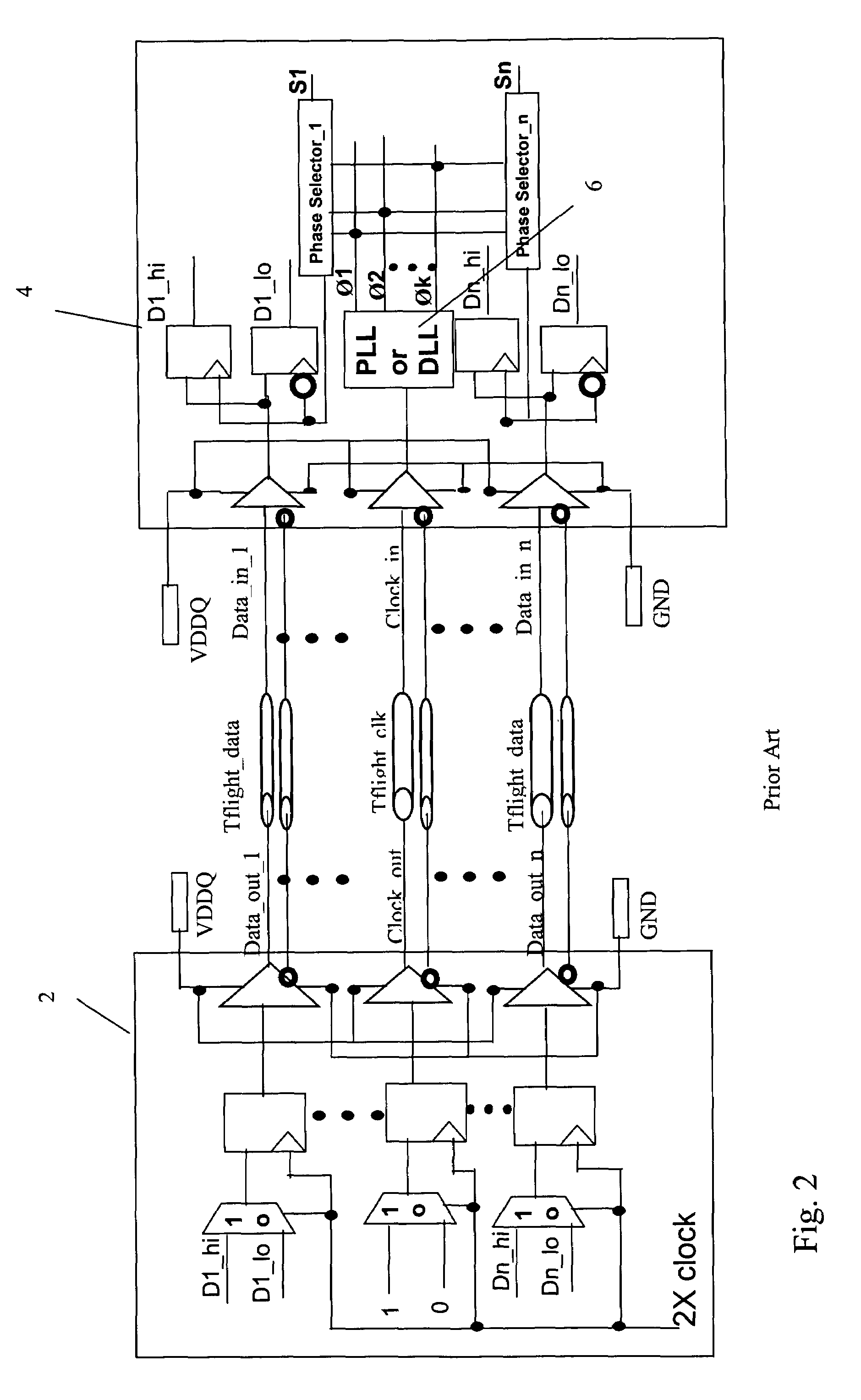 DDR interface for reducing SSO/SSI noise