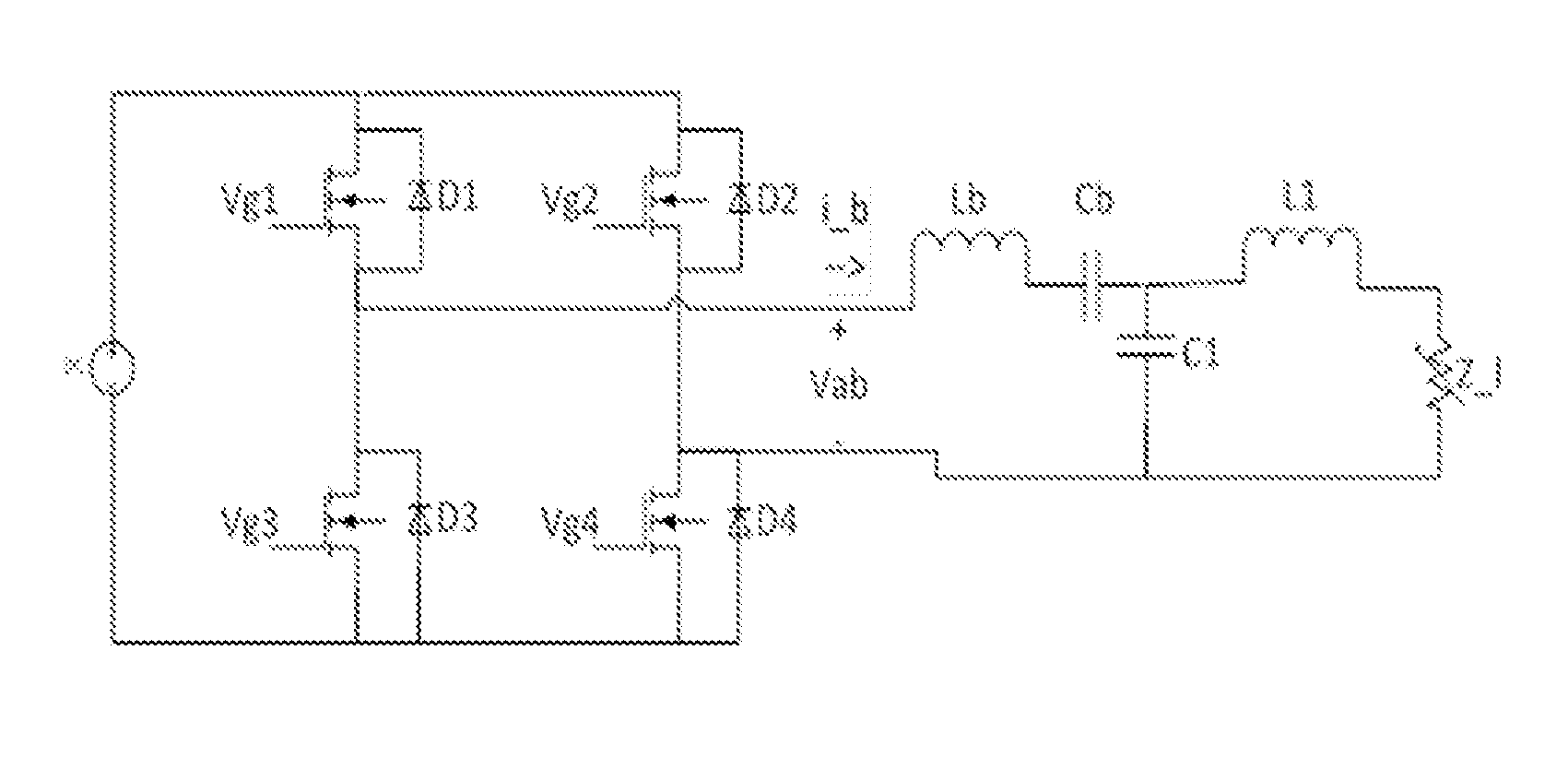 Method and Apparatus for Controlling LCL Converters Using Asymmetric Voltage Cancellation Techniques