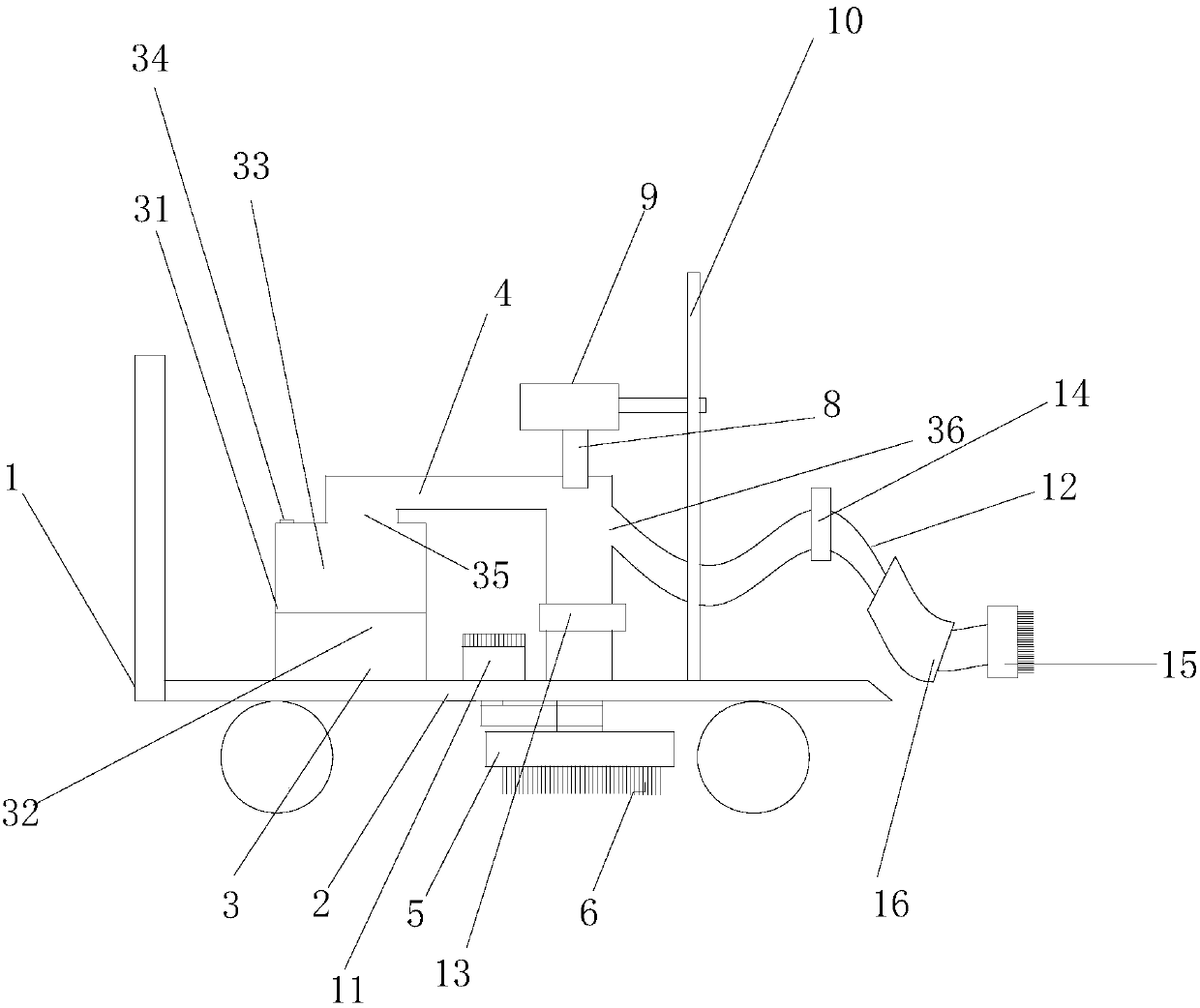 Disinfection cleaning device