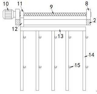 Multifunctional sports equipment placing rack