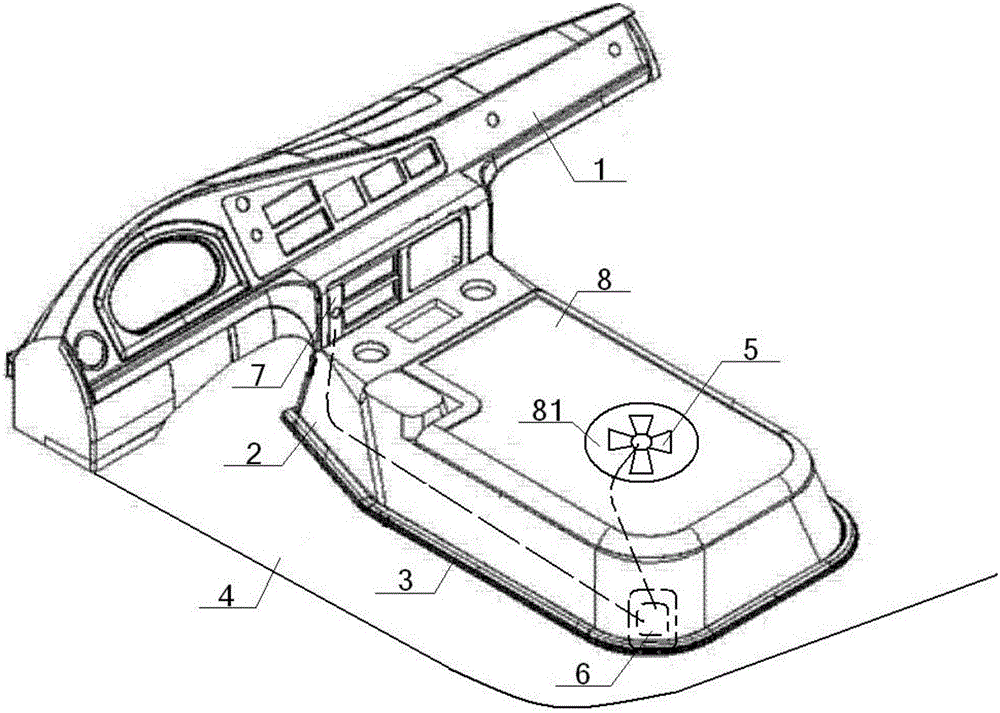 Engine hood of passenger car