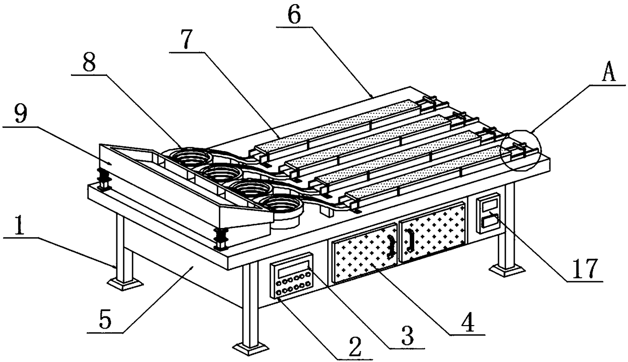 Semiconductor element processing conveying device with protection function