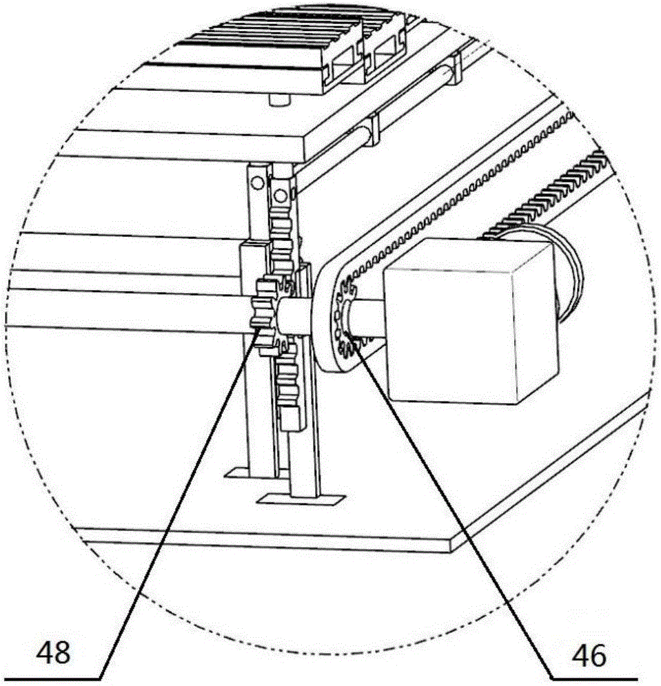 Device for easily peeling forming parts obtained by additive manufacturing on printing table