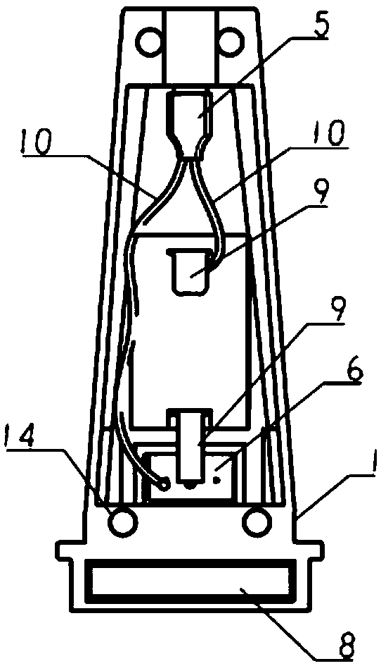 Numerical control shot-peening laser tool aligning device and method