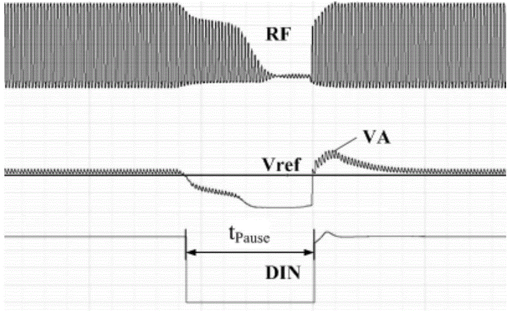 Adaptive threshold adjusting method for non-contact intelligent card demodulation system