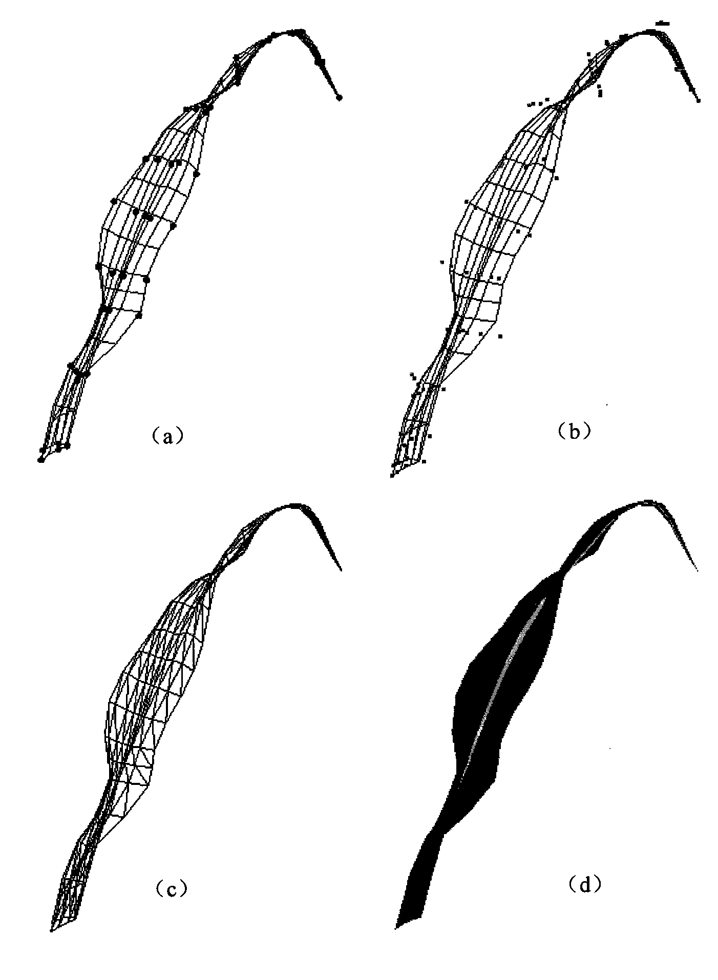 Controllable binning method of virtual maize leaf model