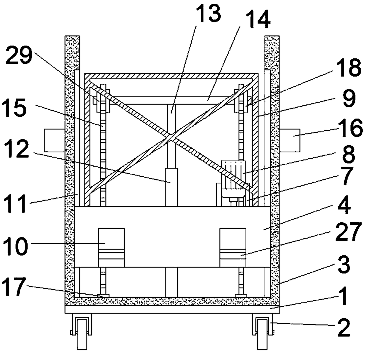 Multifunctional forklift portal