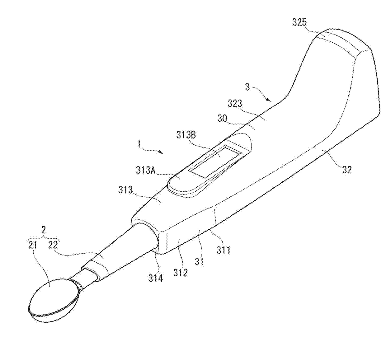 Tongue pressure strengthening training device and tongue pressure strengthening training method