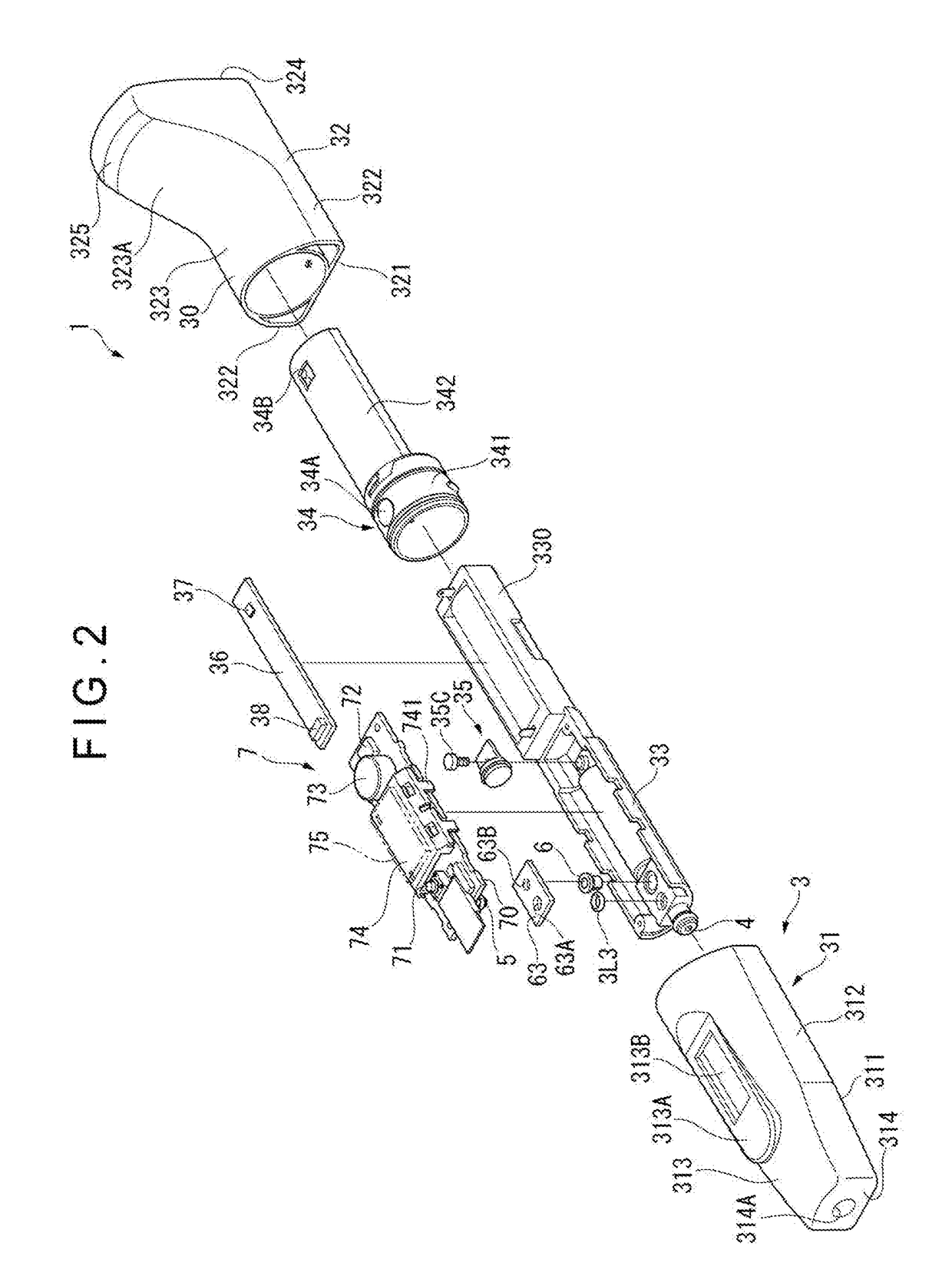 Tongue pressure strengthening training device and tongue pressure strengthening training method