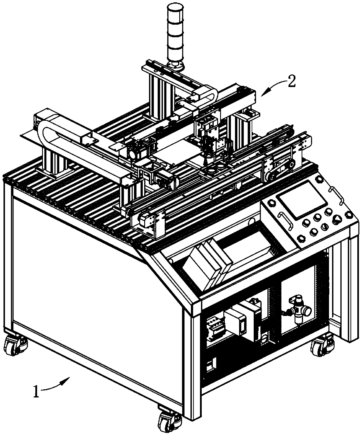 PLC and electric comprehensive practical training teaching platform