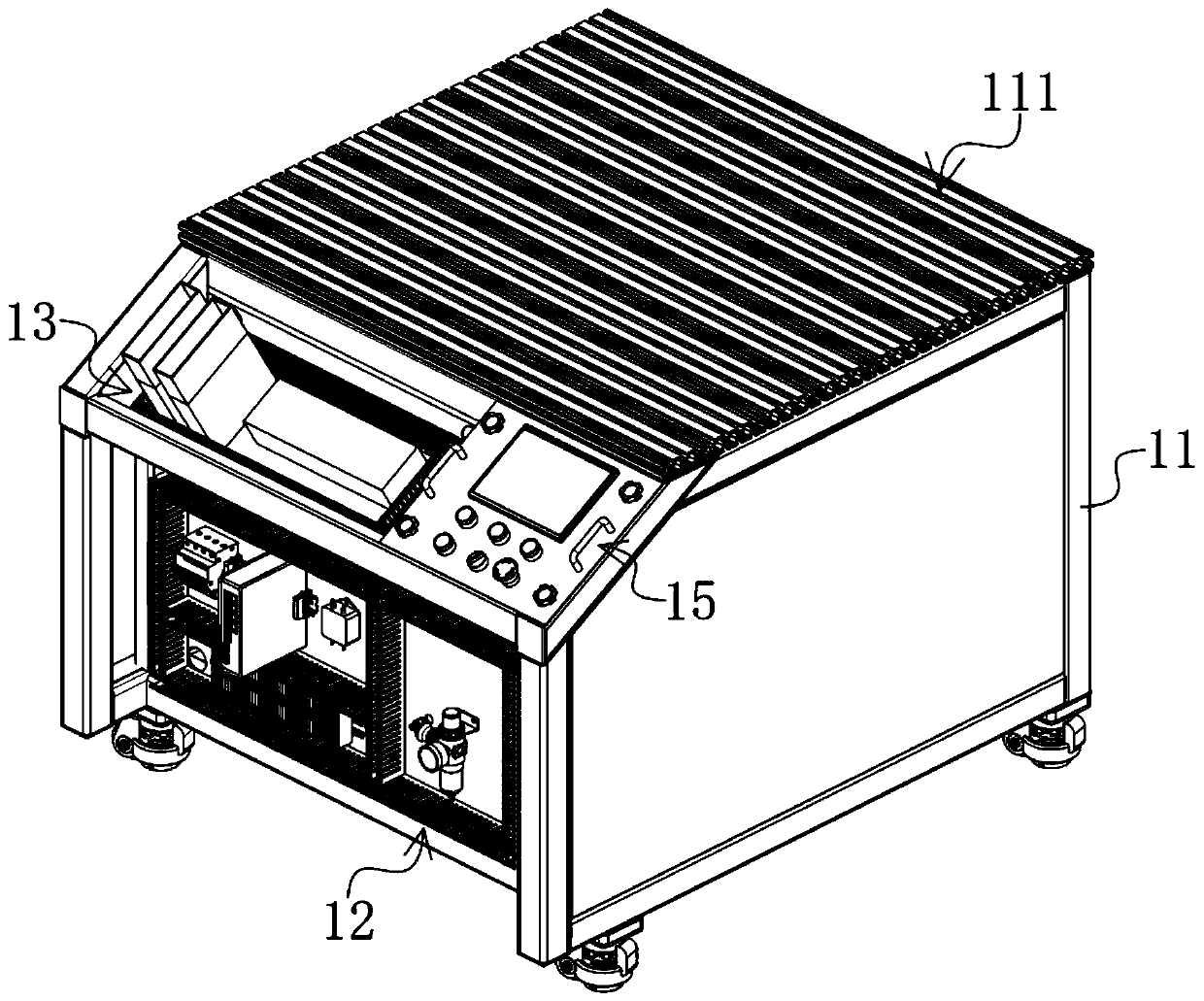 PLC and electric comprehensive practical training teaching platform