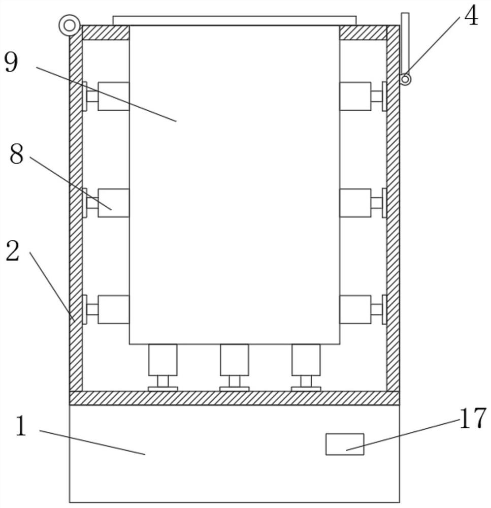 Anti-contamination sample storage device for clinical laboratory