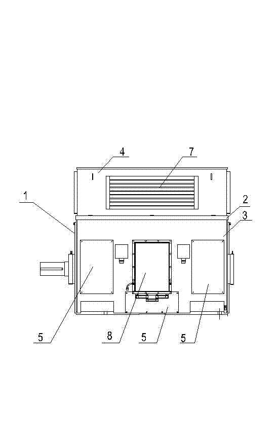 Base of Y-series three-phase asynchronous motor