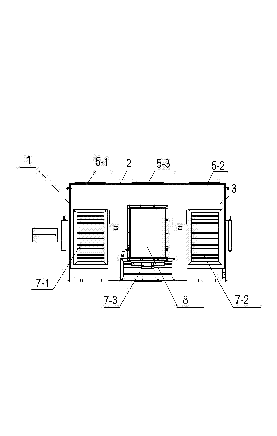 Base of Y-series three-phase asynchronous motor