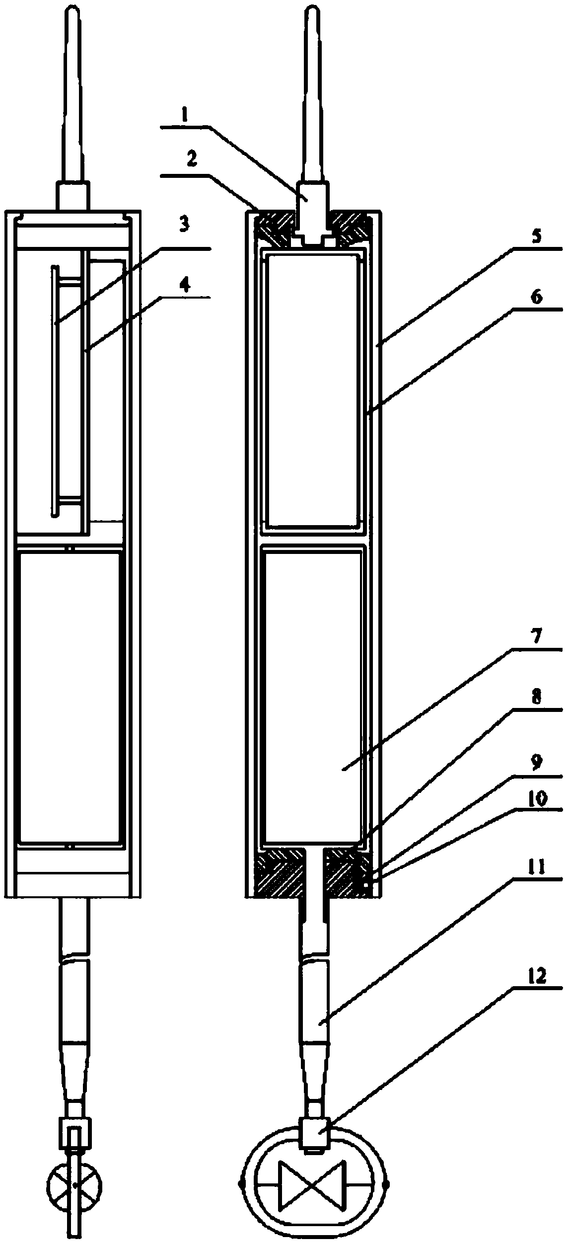 Integrated ultra-small network wireless data transmission current meter