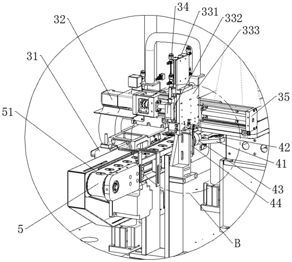 Explosion-proof plate feeding device