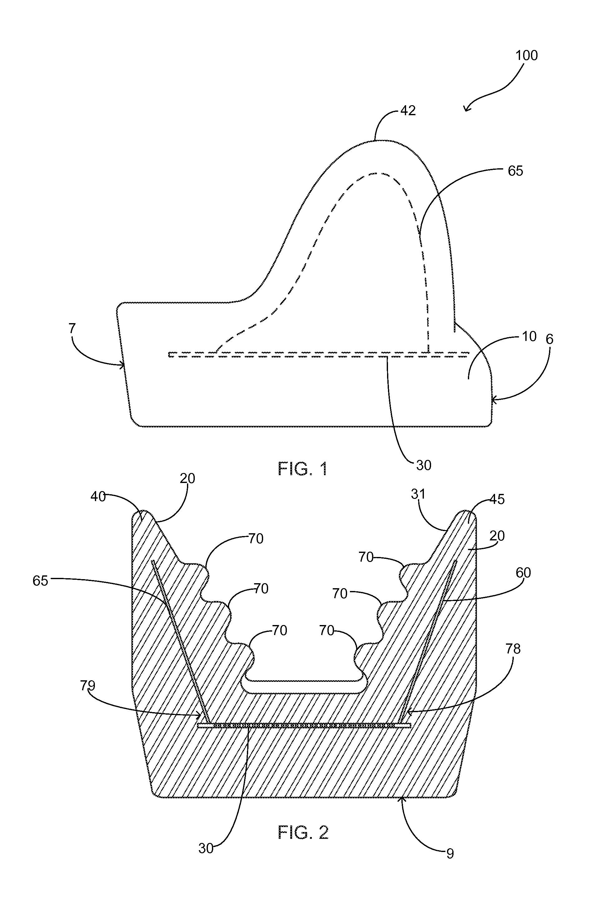 Supine headrest with mandibular engaging portion