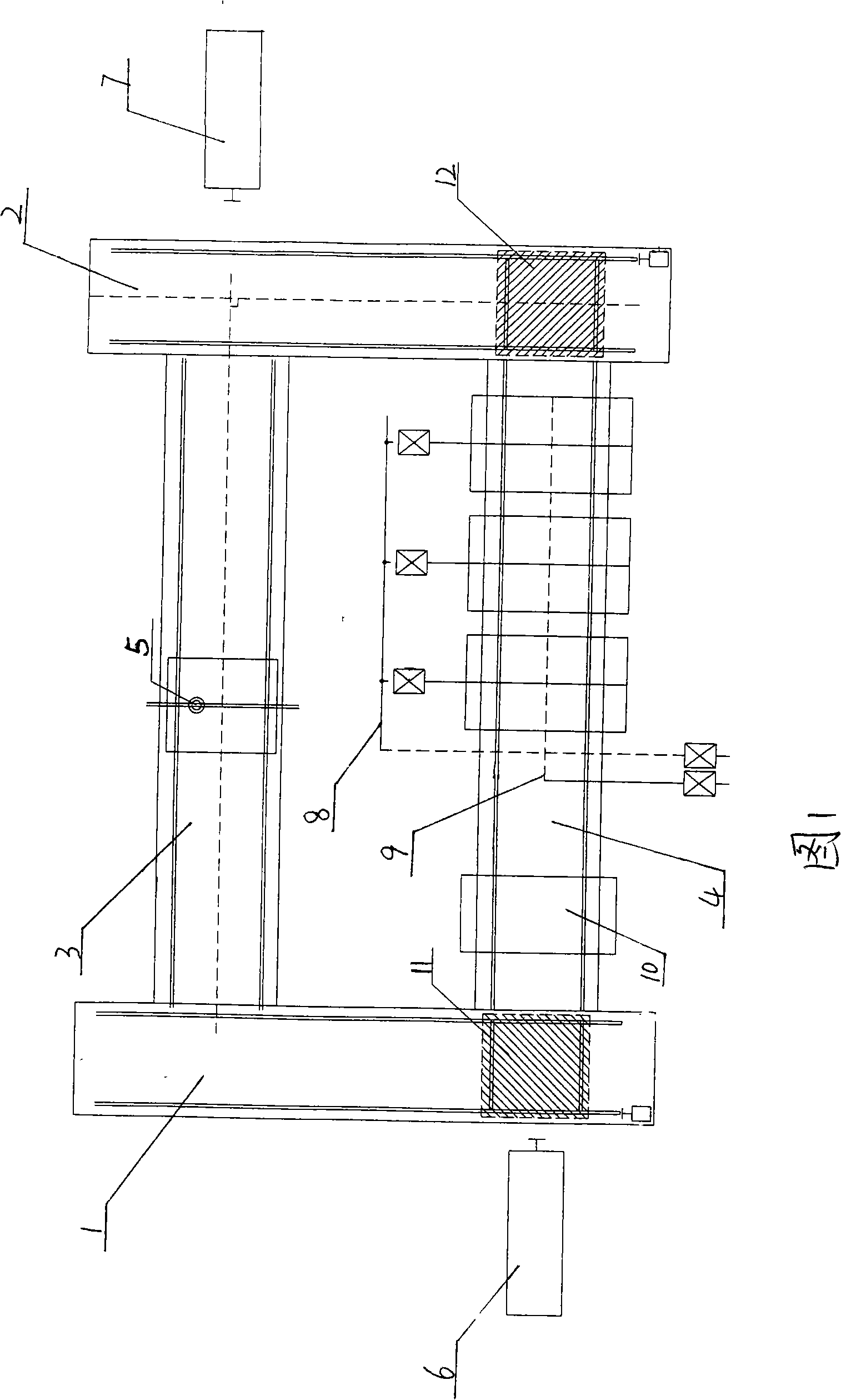 Device for producing copper anode plate and method thereof