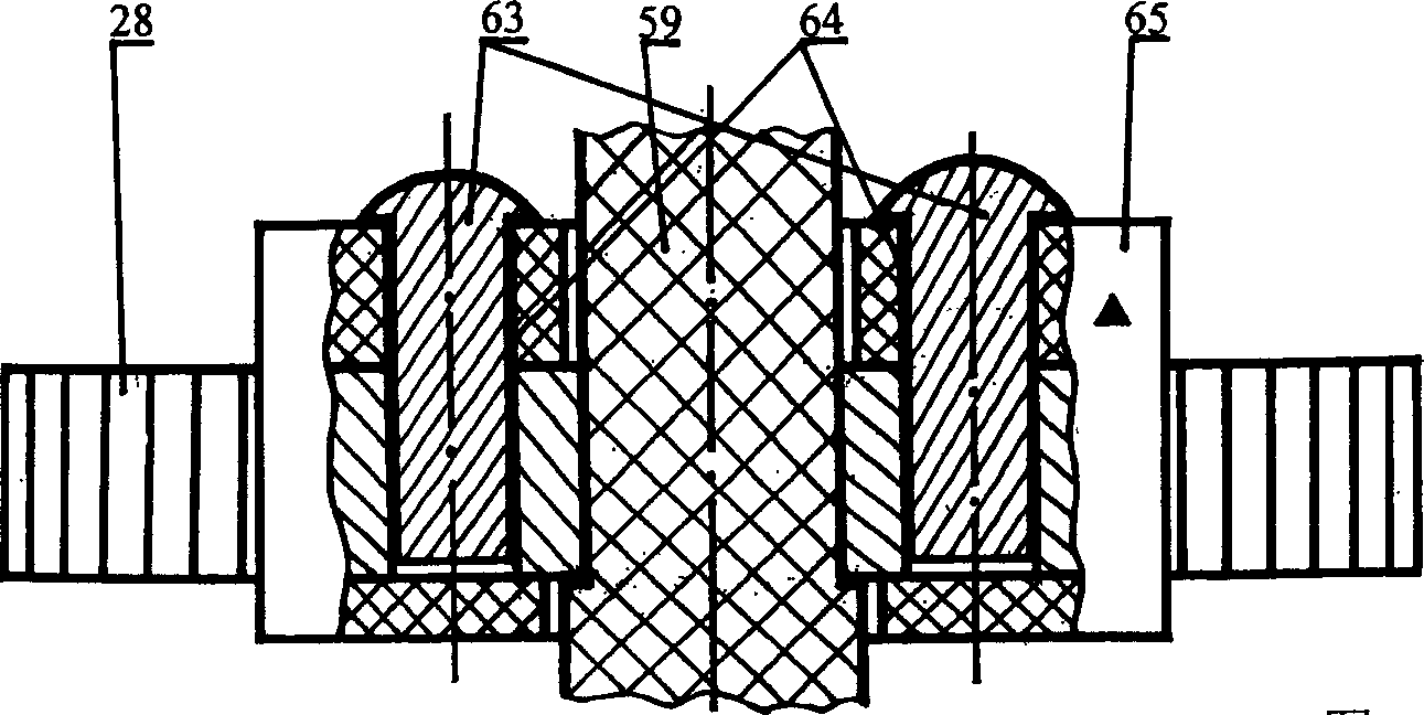 Mechanical timer travel-time system of gear-cover tooth-change series