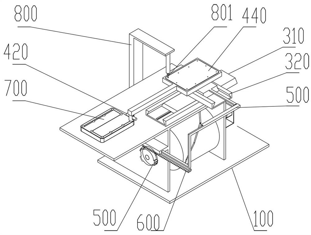 Computer host drilling equipment and operation method