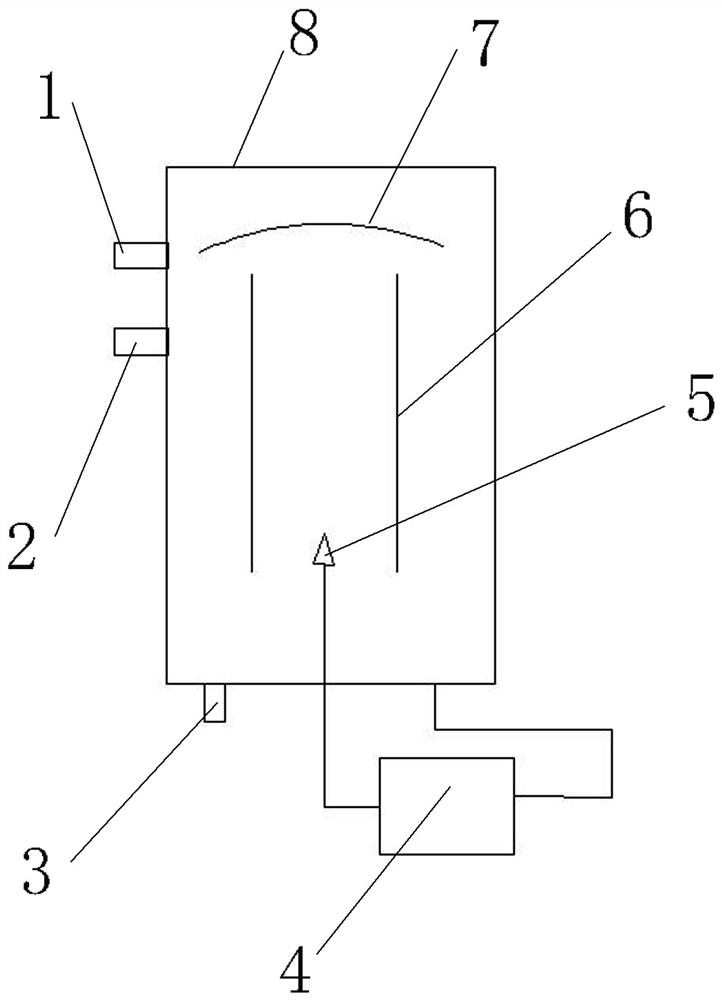 Kitchen waste oil purification treatment method and treatment device based on method