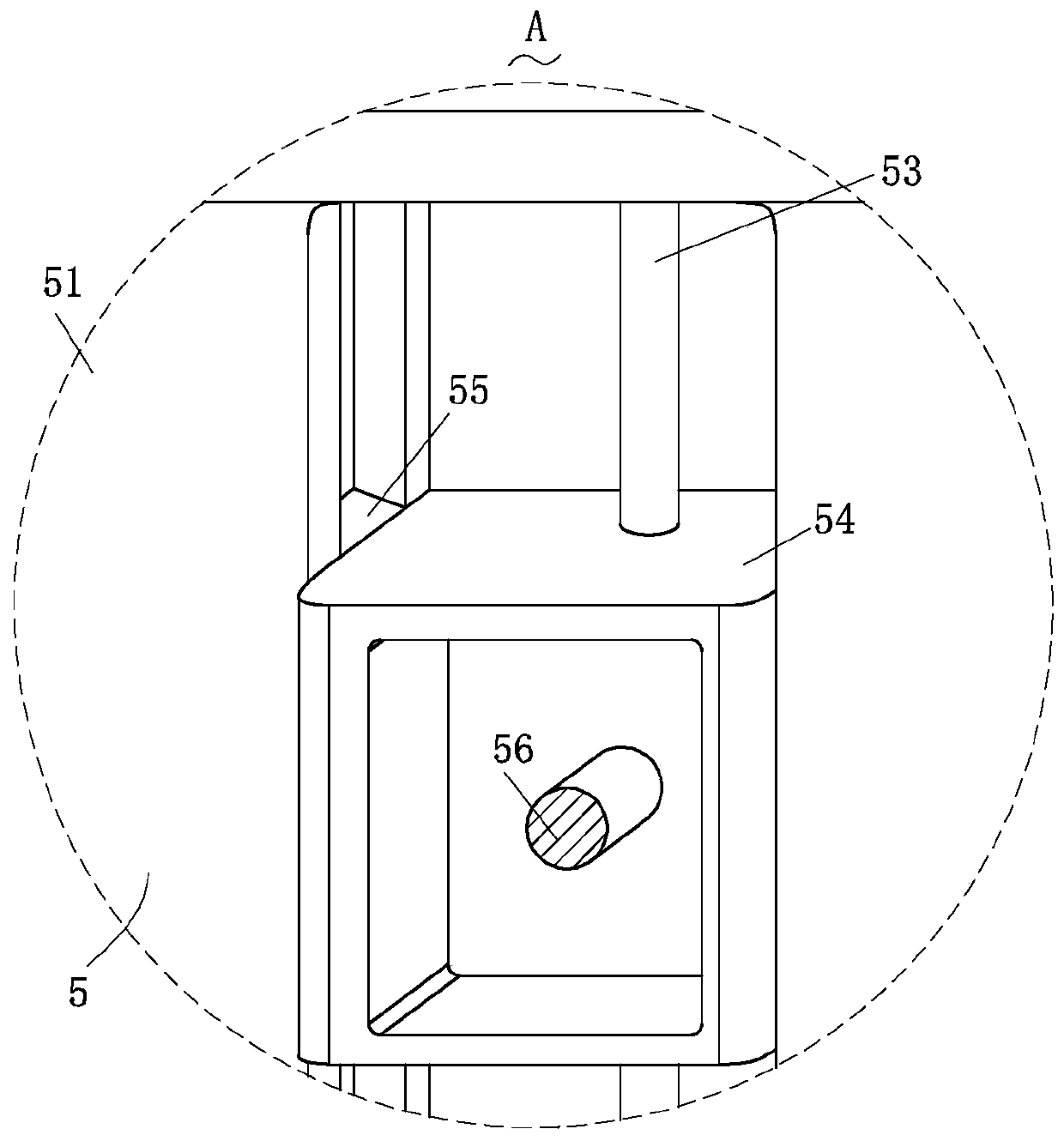 Sewage collection device and sewage treatment system