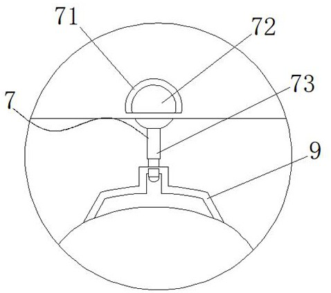 Water feeding device for mountain chicken farm