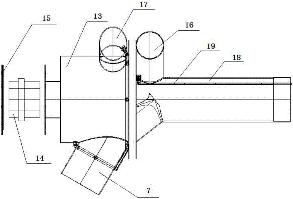 Blowout preventing device for coal seam drilling