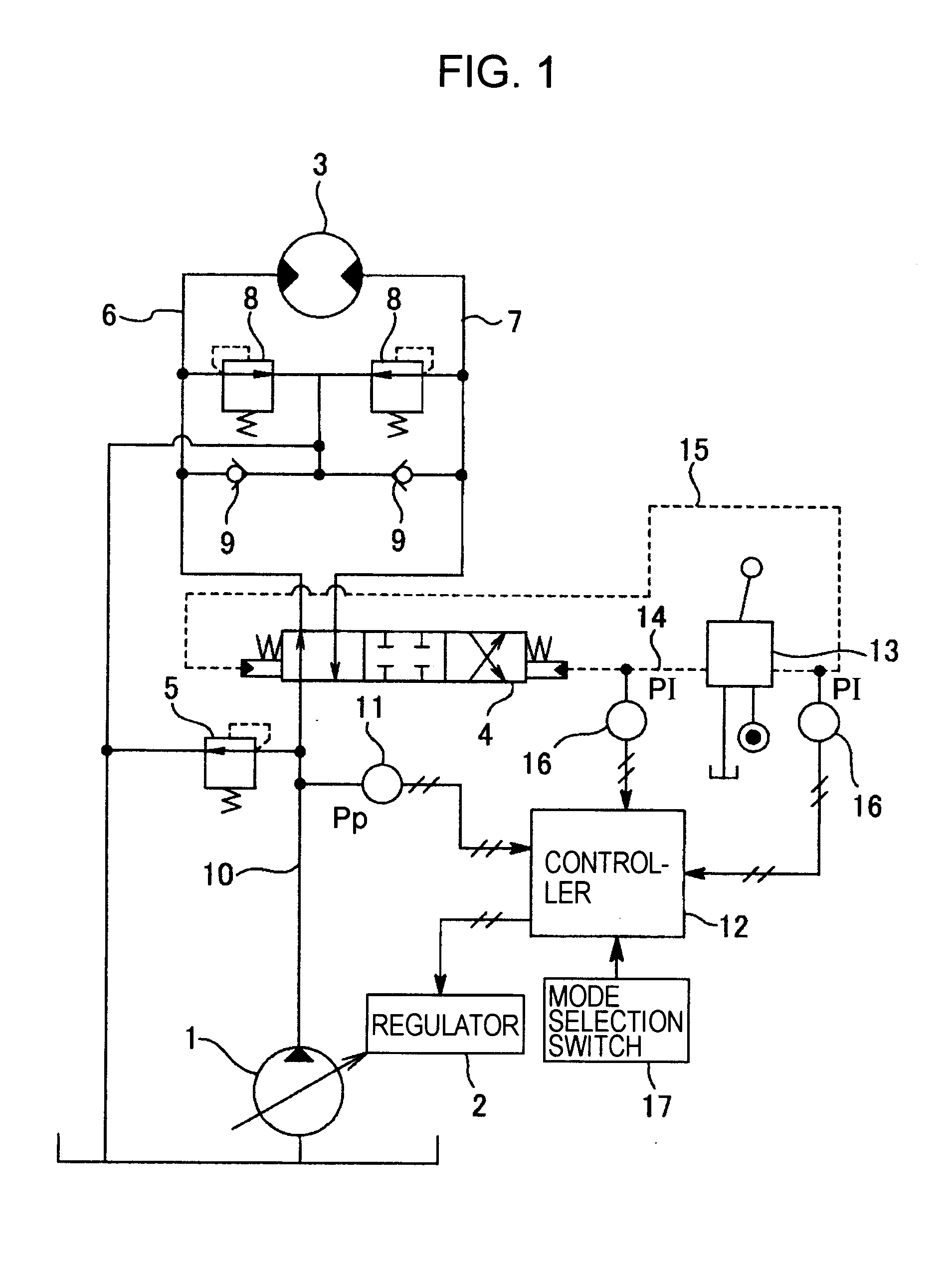 Hydraulic control apparatus of working machine