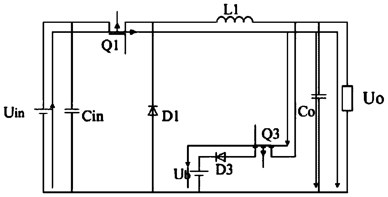 Three-port DC/DC converter for high-power charging