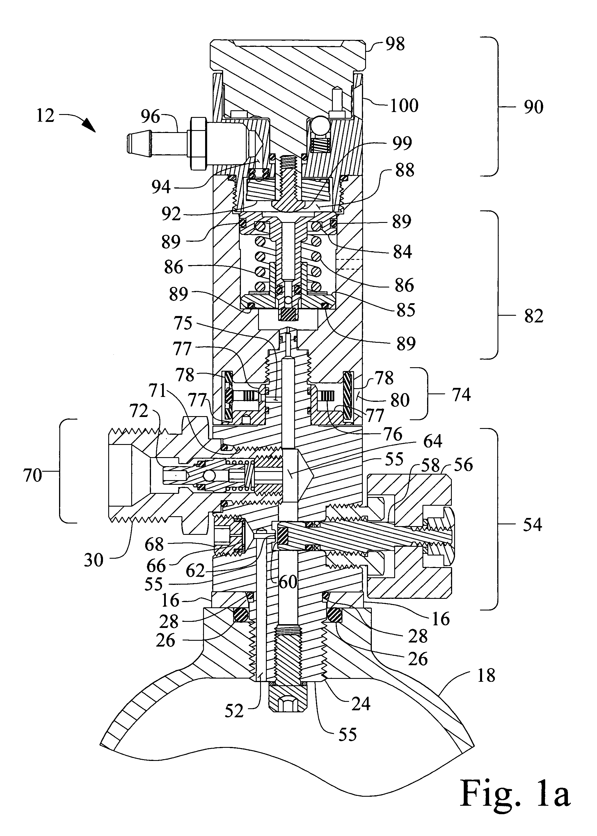 Portable gas delivery device with impact protection