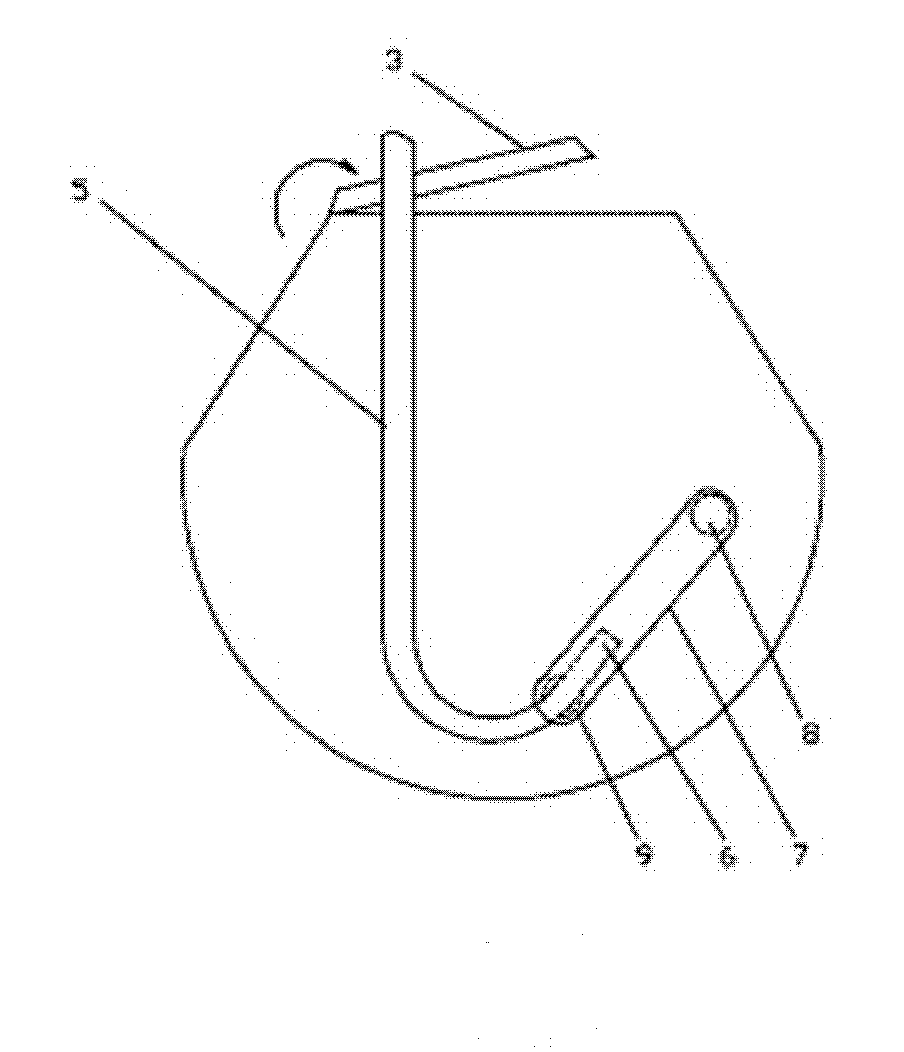 Fur dyeing kettle