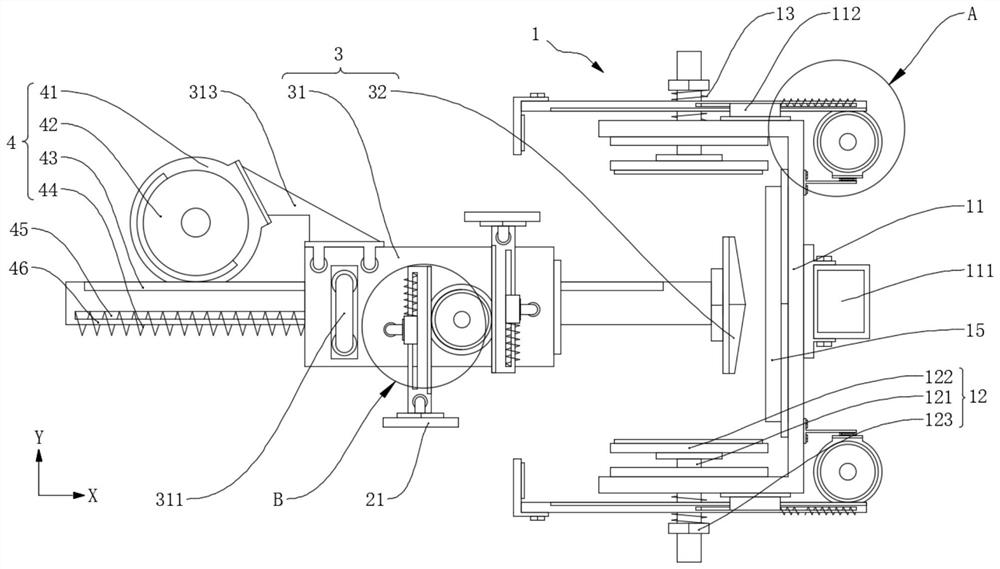 Cabinet shell forming device