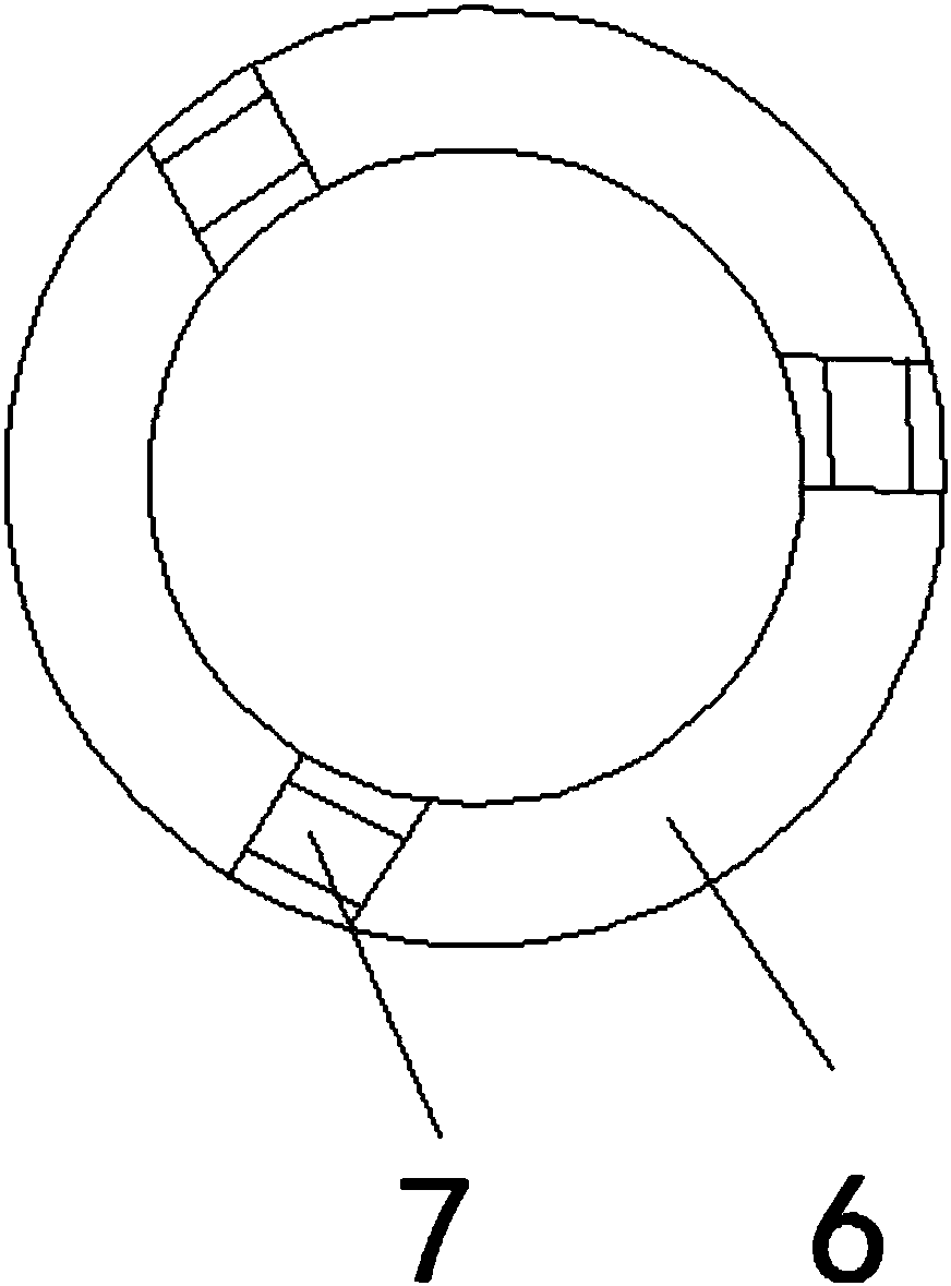 Hardware nut box facilitating neatening and containing