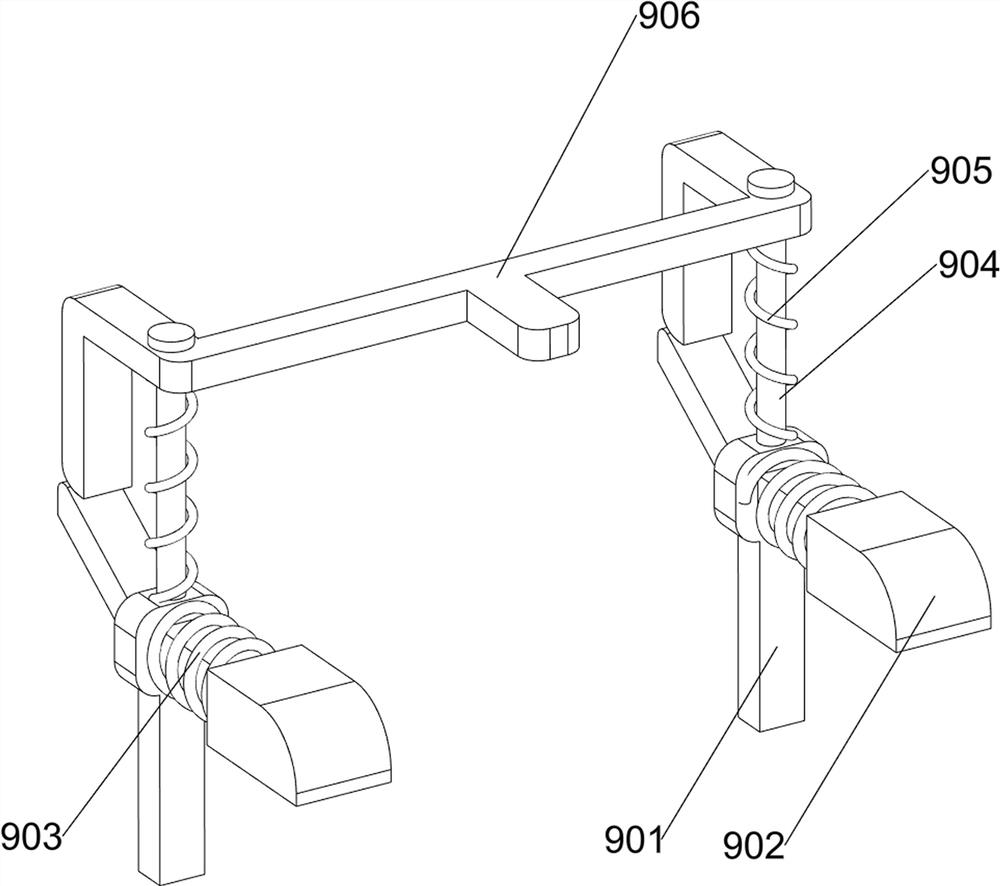 Marking device for construction of construction site