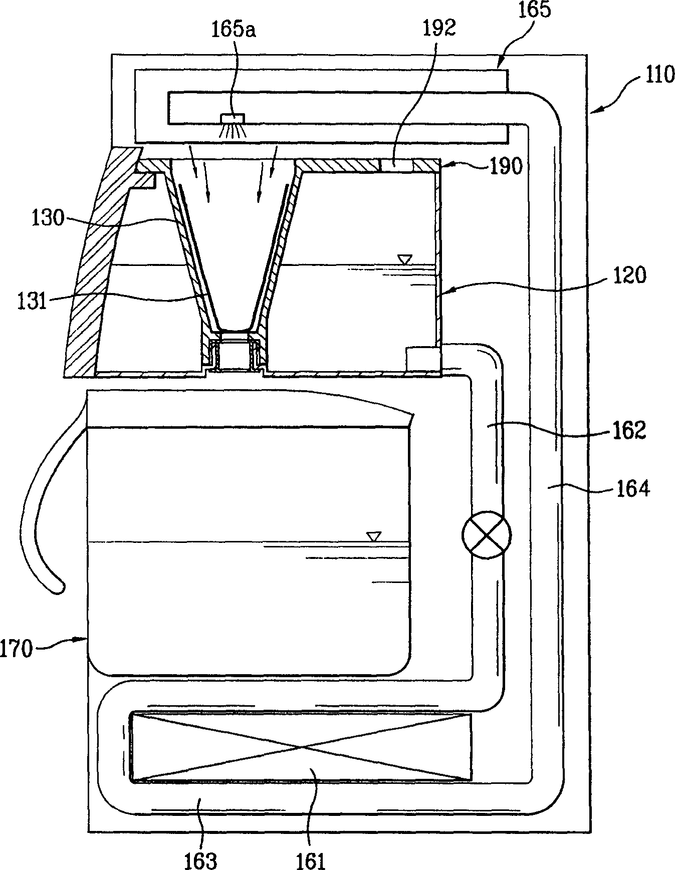 Coffee making apparatus of microwave oven