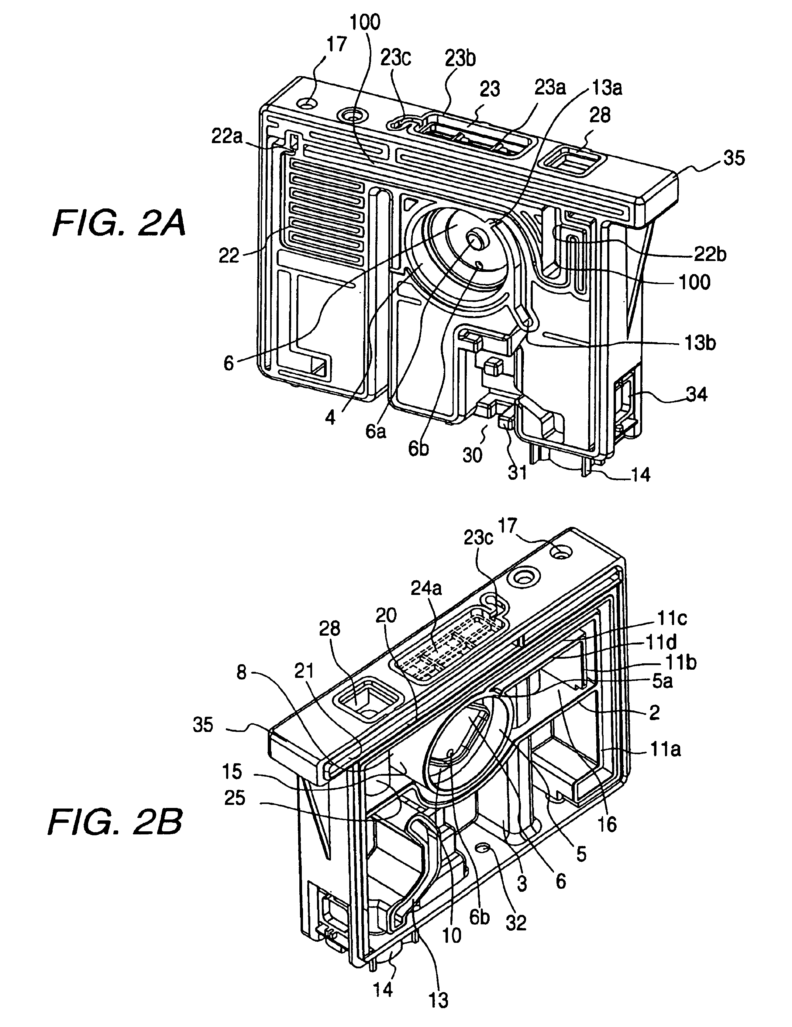 Ink cartridge for ink jet recording device