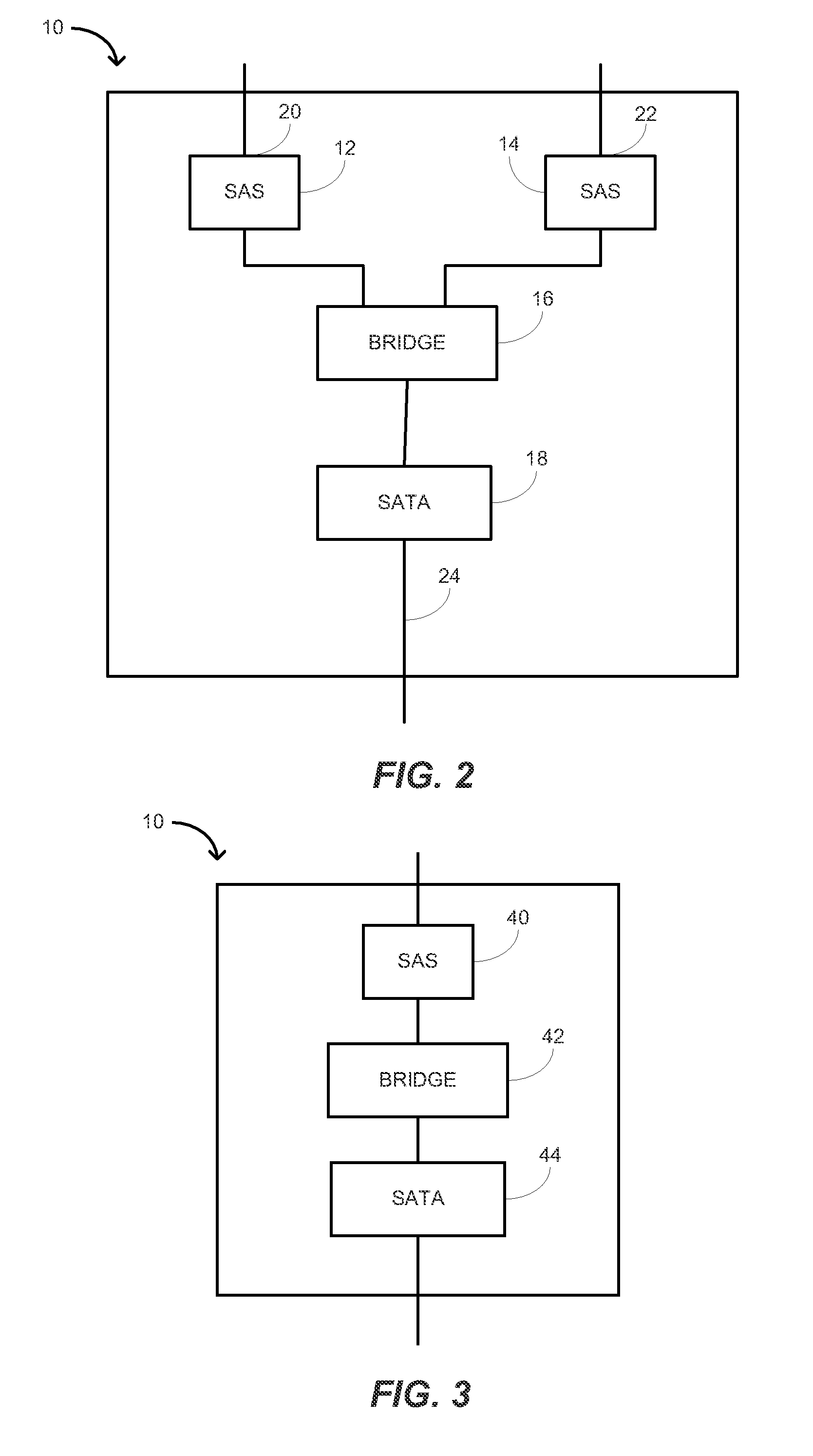 Discovery of a Bridge Device in a SAS Communication System