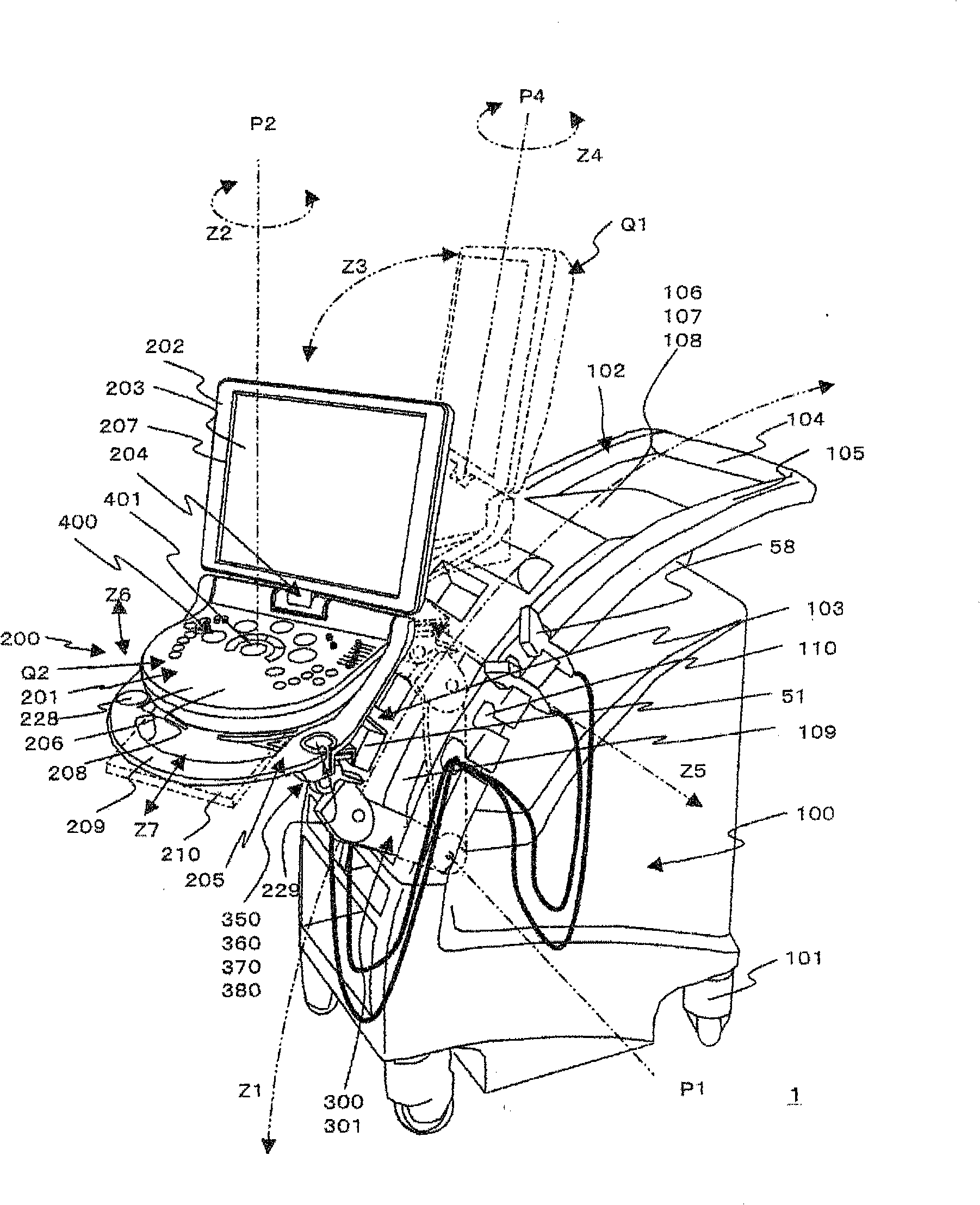 Ultrasonograph