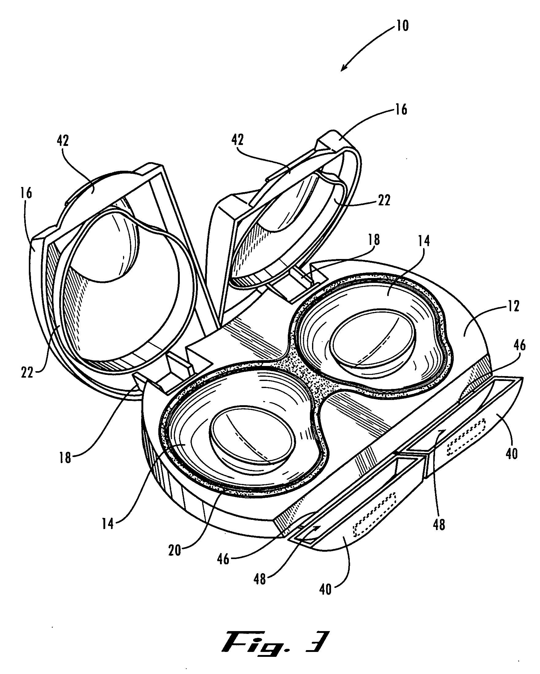 Contact lens case