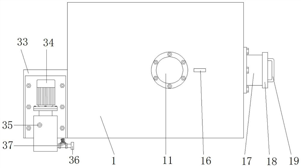 Experimental apparatus air-drying device