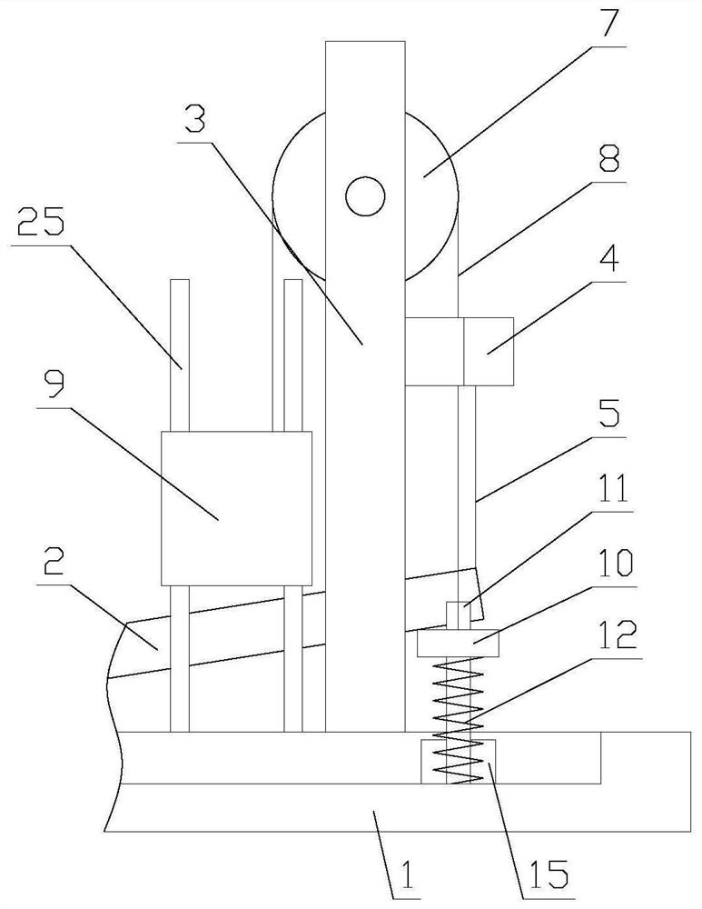 Automatic barrier gate for expressway entrance