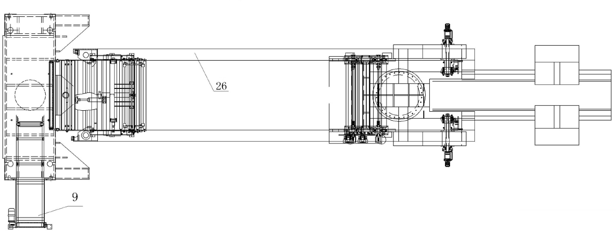 Wafer blanking production equipment and processing method