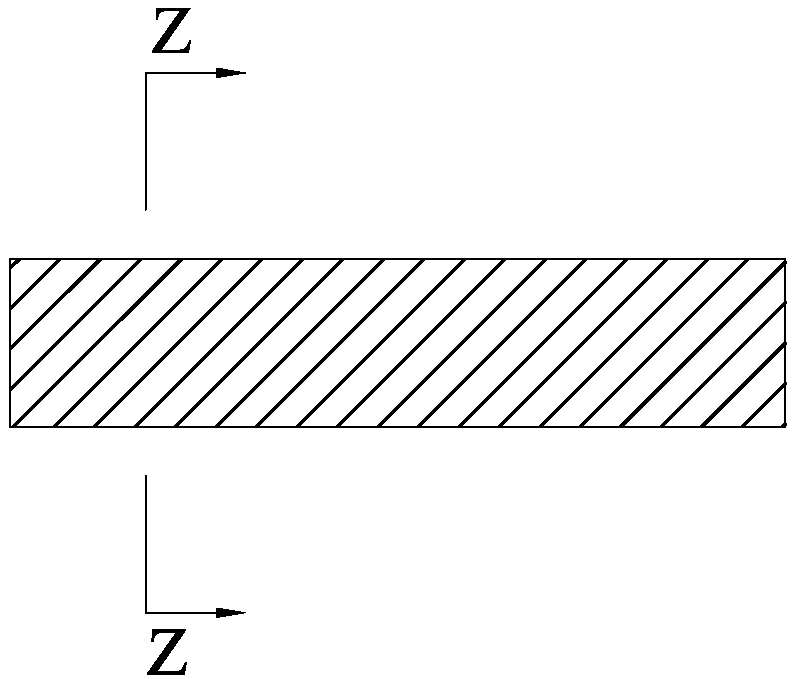 Forming die of Mg-Gd-Y-Zn-Zr magnesium alloy bidirectional expansion equal channel extrusion blank forming