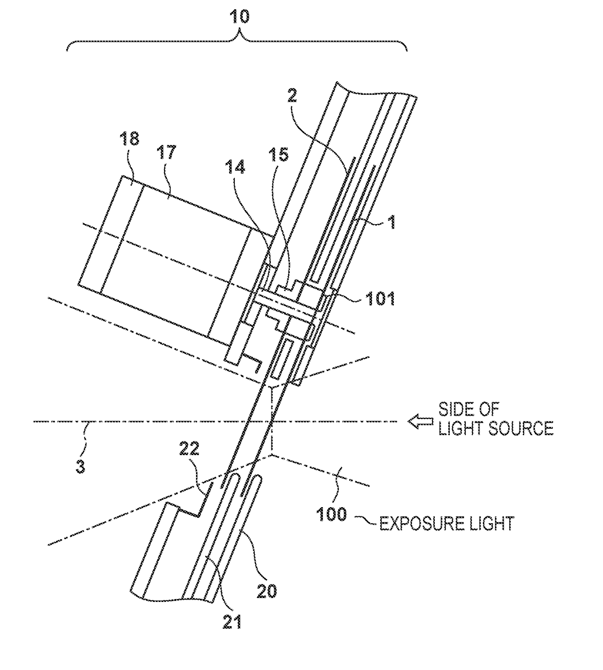 Shutter unit, lithography apparatus, and method of manufacturing article