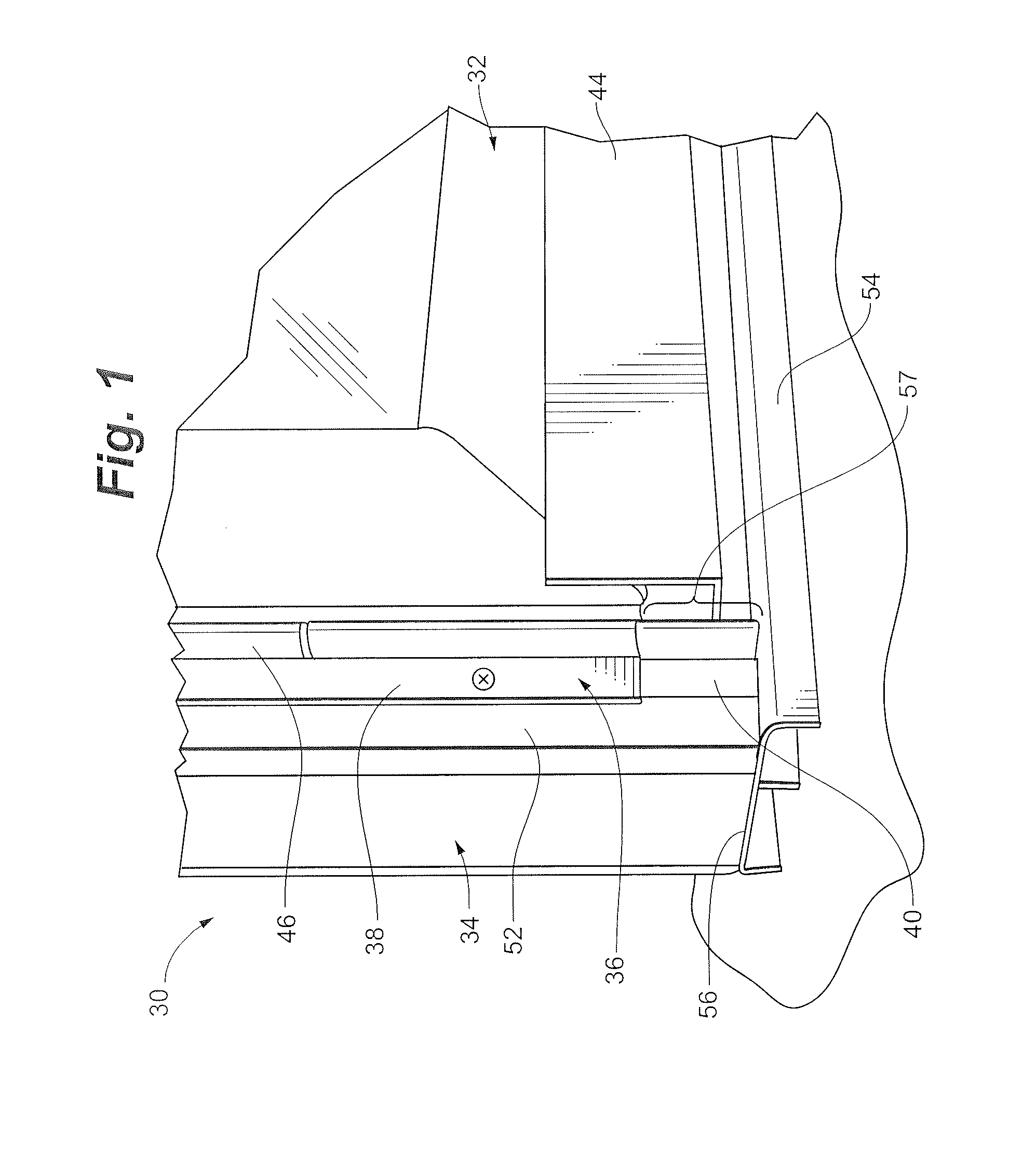 Z-bar extension member and assembly