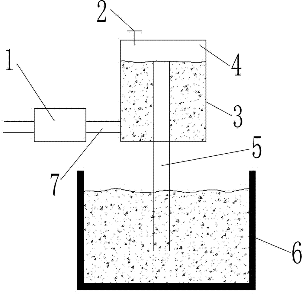 Acid pump vacuum suction apparatus