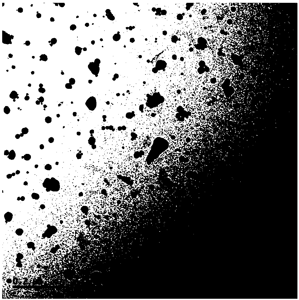 Characterization method for strengthening phase of ferromagnetic alloy block and/or film