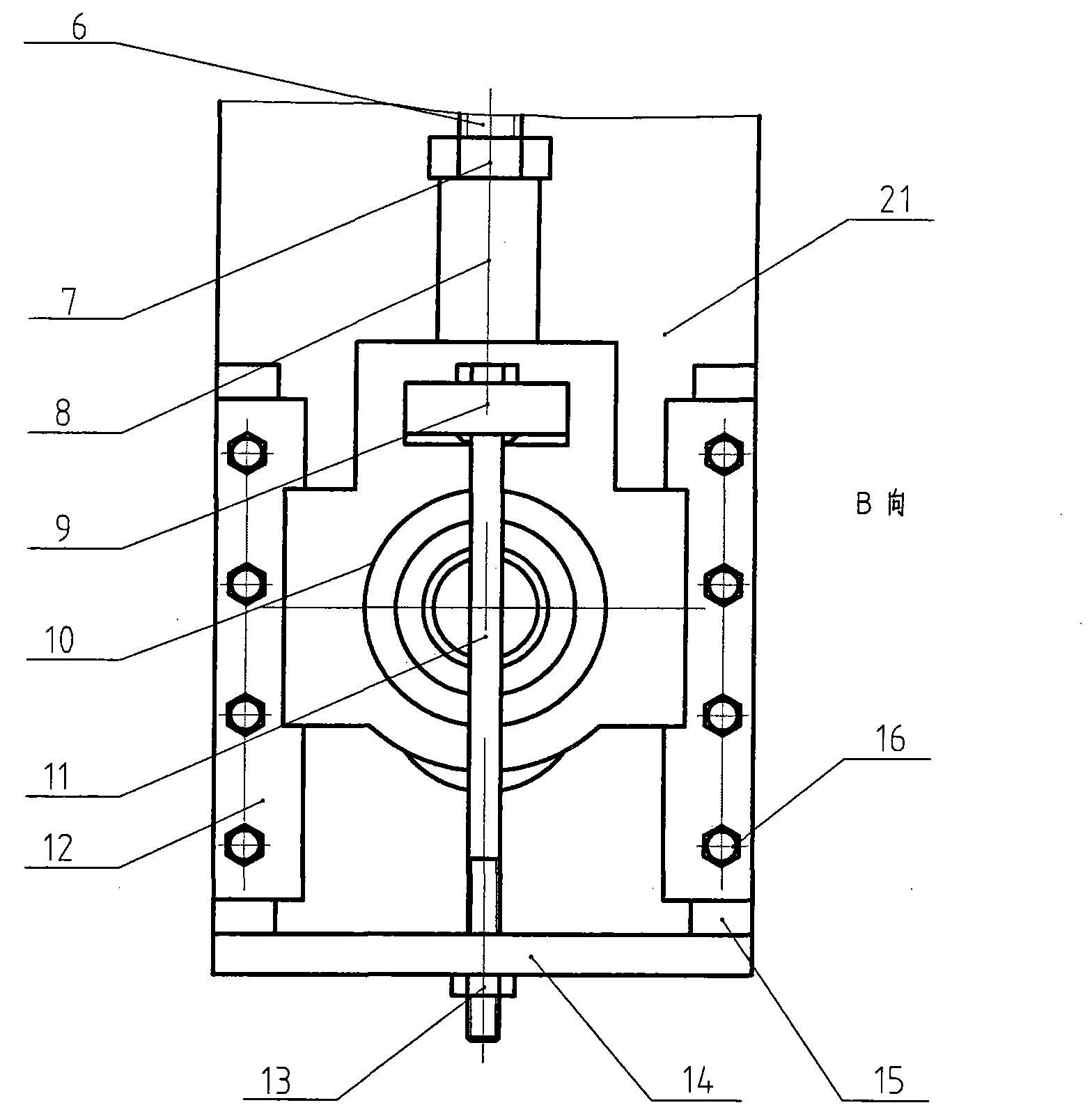 Automatic deviation rectifying device of natural lustre finishing machine cloth supporting strip with manual adjustment mechanism